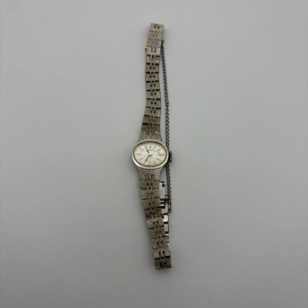 Womens Seiko Quartz Wrist Watch Japan 874146 Working Winding Mechanical